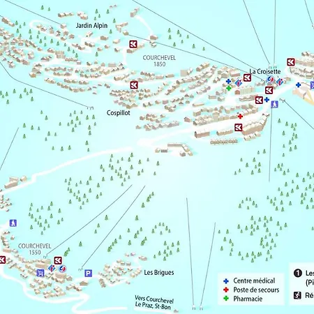 Aparthotel Pierre & Premium Les Du Forum